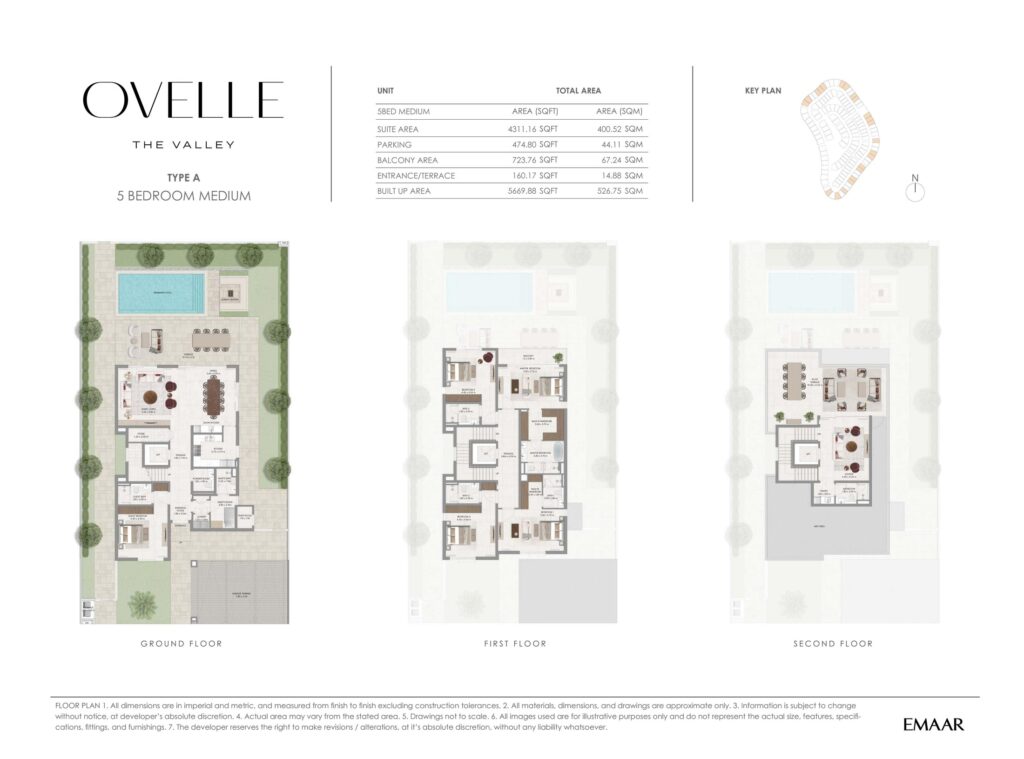 Ovelle The Valley - Floorplans - 5 Bedroom Luxury
