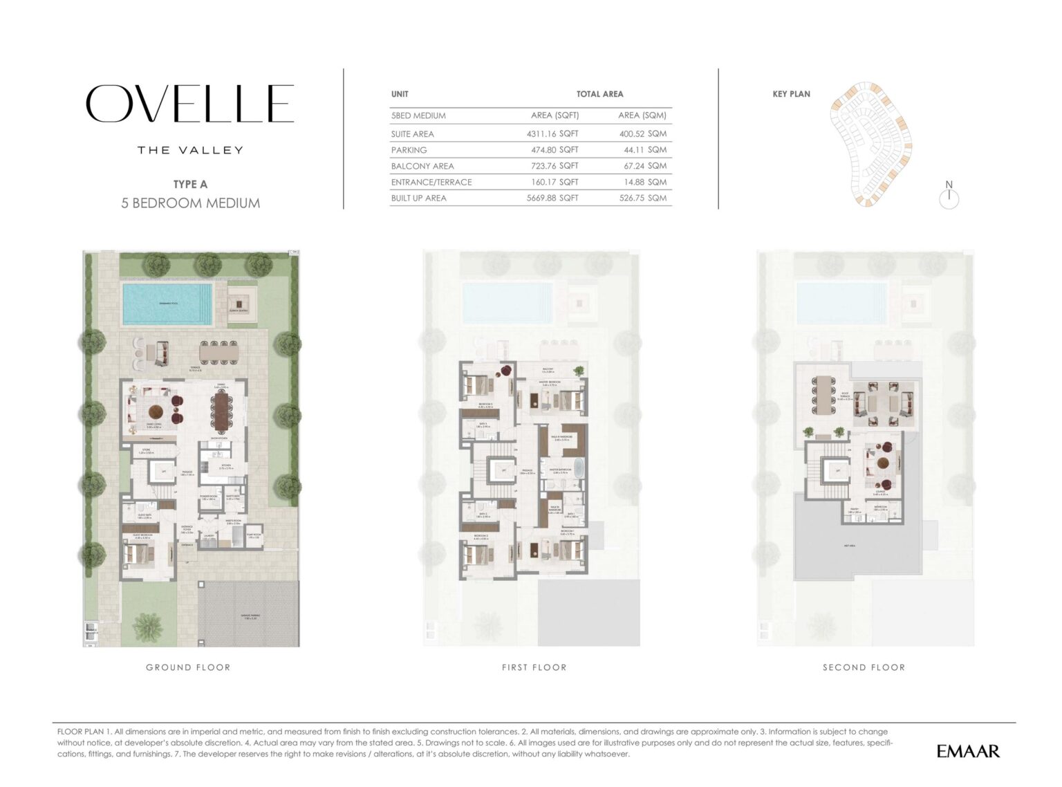 Ovelle The Valley - Floorplans - 5 Bedroom Luxury