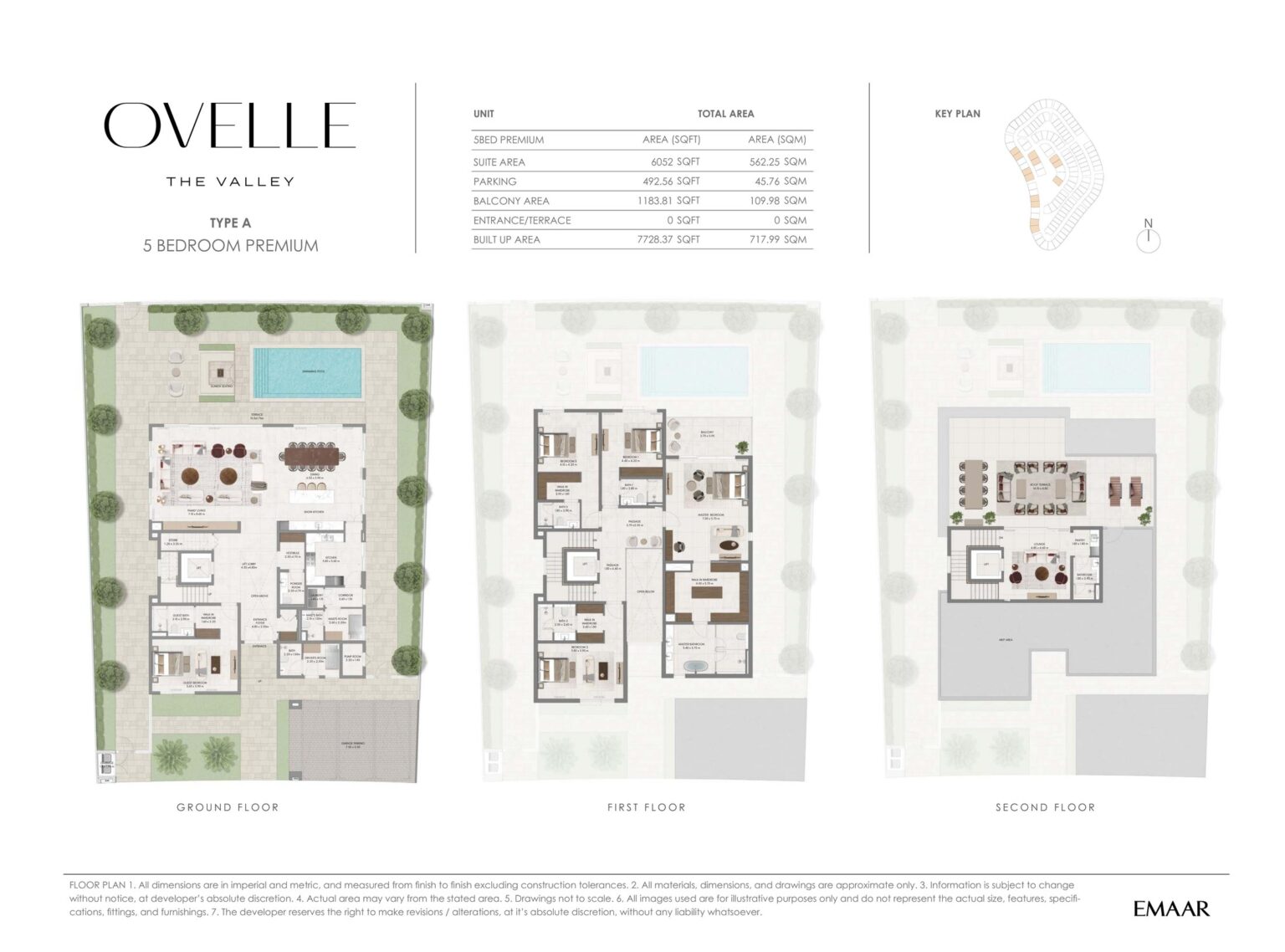 Ovelle The Valley - Floorplans - 5 Bedroom Premium