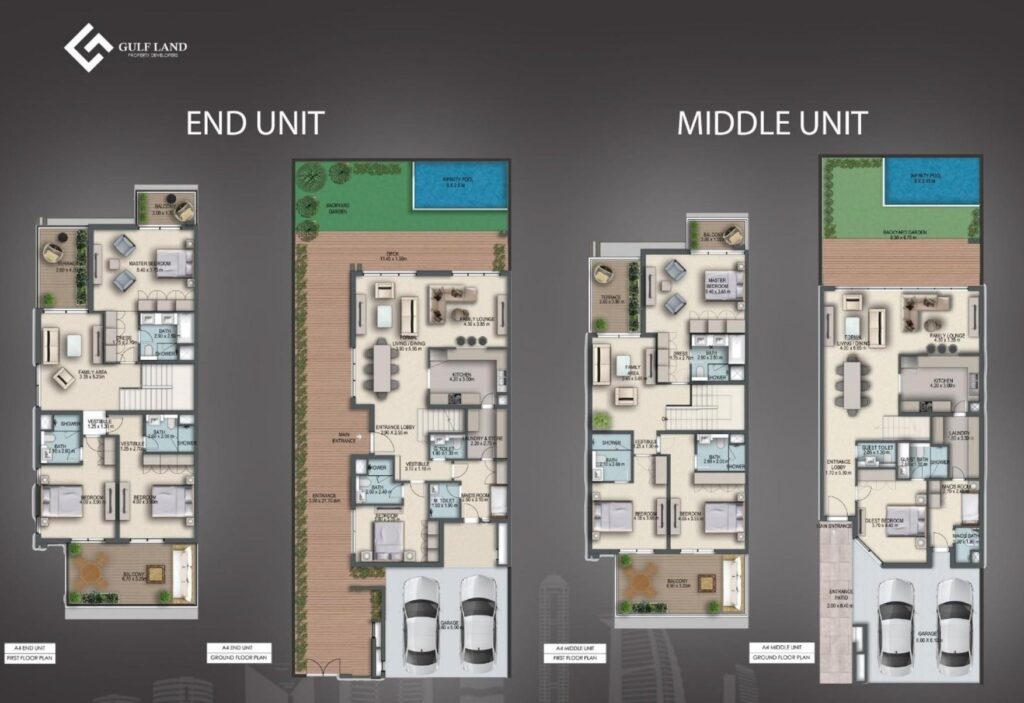 Paradise Hills - Floorplans - 4 Bedroom Townhouse