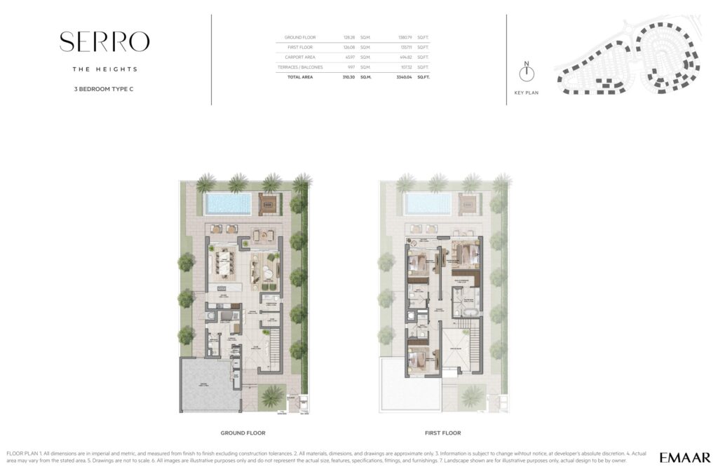Serro - Floorplans - 3 Bedroom Villa Type C