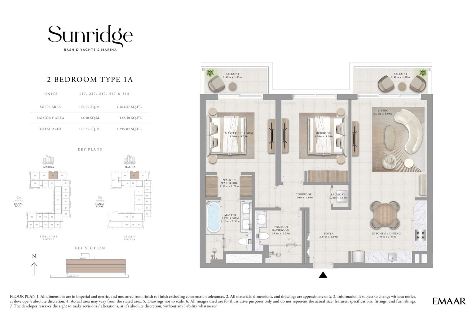 Sunridge - Floorplans - 2 Bedroom