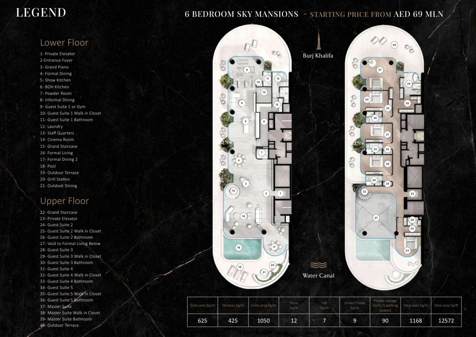 The Rings - Floorplans - 6 Bedroom Sky Mansion
