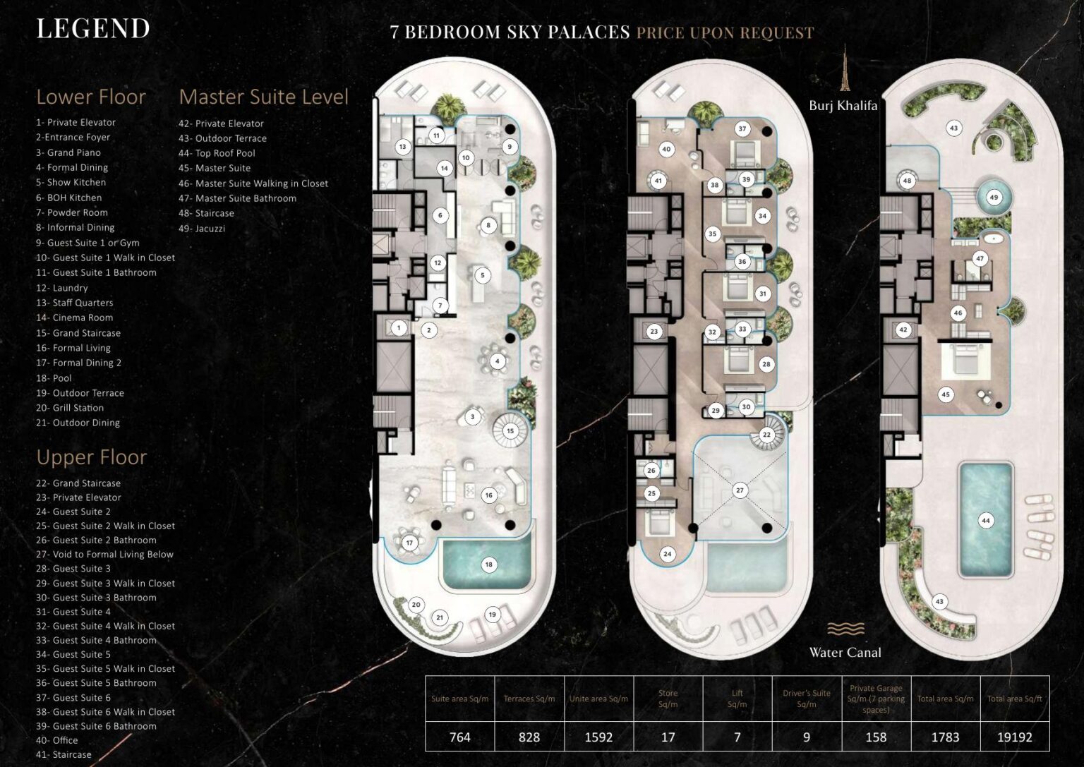 The Rings - Floorplans - 7 Bedroom Sky Palace