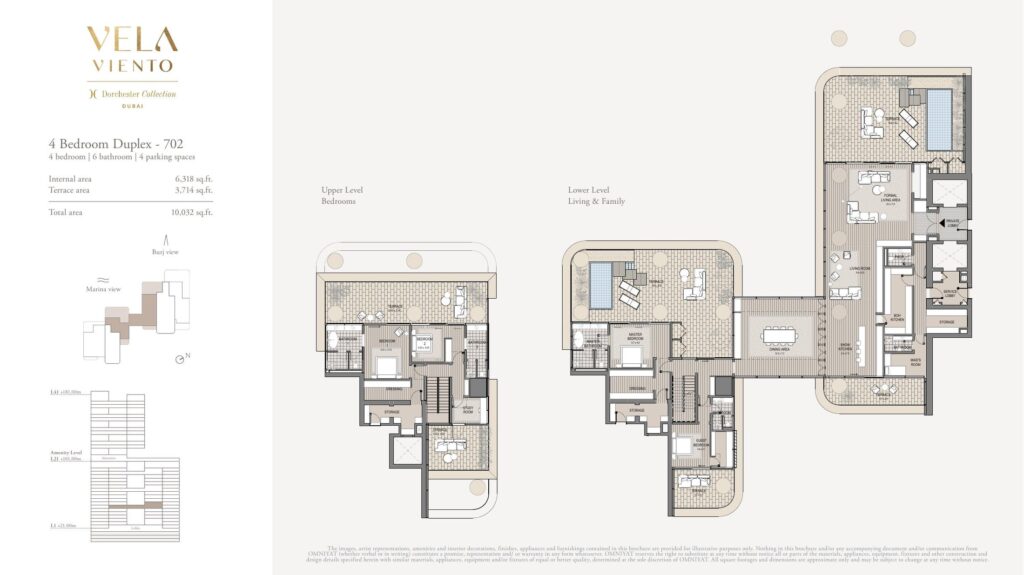 Vela Viento - Floorplans - 4.5 Bedroom