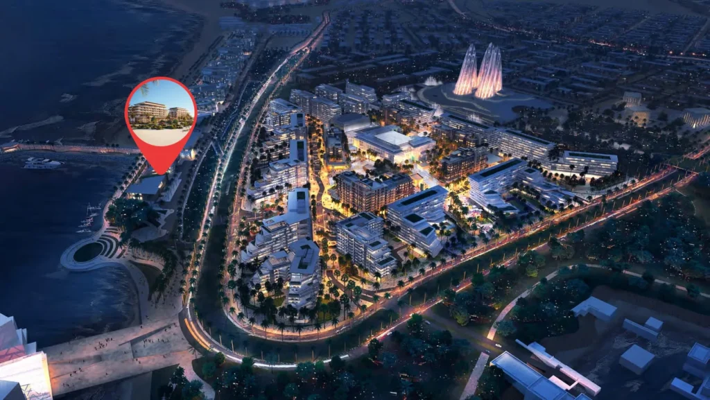 Nobu Residences Abu Dhabi - Location Map